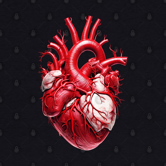 Human Heart Anatomy Biology by Merchweaver
